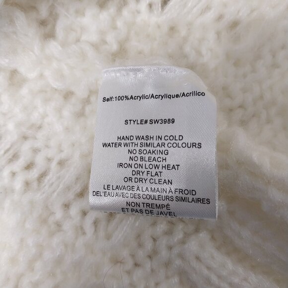 3374 Size Large Ciebon Beaded Pearl Sweater Cardigan - Picture 7 of 7